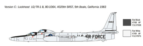 Italeri MODEL AIRCRAFT Italeri 1/48 TR1A/B High-Altitude Recon Aircraft Kit