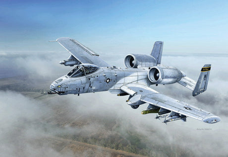 Italeri MODEL AIRPLANES Italeri 1/48 A10C "Blacksnakes" USAF Attacker / Fighter Kit