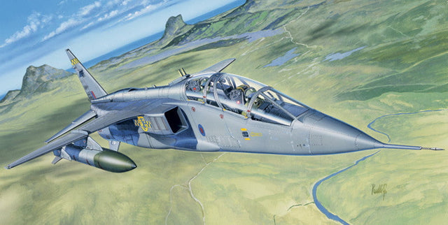 Italeri MODEL AIRPLANES Italeri 1/72 Jaguar T2 Ground Strike Aircraft Kit