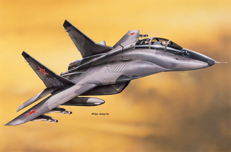 Italeri MODEL AIRPLANES Italeri 1/72 MiG29 Fulcrum Aircraft Kit
