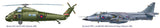 Italeri MODEL AIRPLANES Italeri 1/72 Wessex UH5 Helicopter & Sea Harrier FRS1 Fighter 30th Anniv Falklands War (2 Kits)