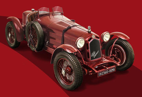 Italeri MODEL CARS Italeri 1/12 Alfa Romeo 8C 2300 1931-33 110th Anniversary Race Car Kit