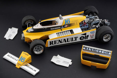Italeri MODEL CARS Italeri 1/12 Renault RE20 Turbo Formula 1 Race Car Kit