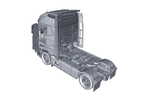 Italeri MODEL CARS Italeri 1/24 2014 Volvo FH4 Globetrotter XL Tractor Cab (New Tool) Kit