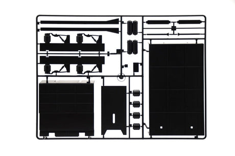 Italeri MODEL CARS Italeri 1/24 22-Ft Fifth Wheel Racing Transport Trailer Kit