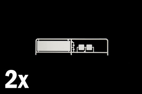 Italeri MODEL CARS Italeri 1/24 22-Ft Fifth Wheel Racing Transport Trailer Kit