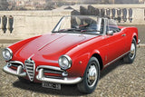 Italeri MODEL CARS Italeri 1/24 Alfa Romeo Giulietta Spider 1300 Car Kit