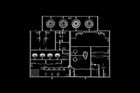 Italeri MODEL CARS Italeri 1/24 Alfa Romeo Giulietta Spider 1300 Car Kit