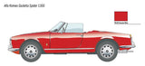 Italeri MODEL CARS Italeri 1/24 Alfa Romeo Giulietta Spider 1300 Car Kit