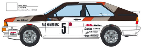 Italeri MODEL CARS Italeri 1/24 Audi Quattro Rally Kit