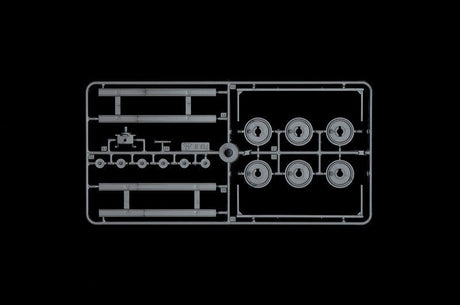 Italeri MODEL CARS Italeri 1/24 Classic Tank Trailer Kit