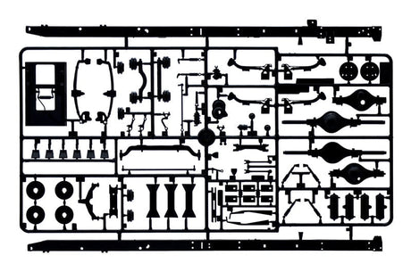 Italeri MODEL CARS Italeri 1/24 Freightliner FLD 120 Special Tractor Cab Kit