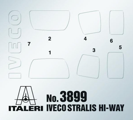 Italeri MODEL CARS Italeri 1/24 Iveco Stralis Hi-Way Euro 5 Kit