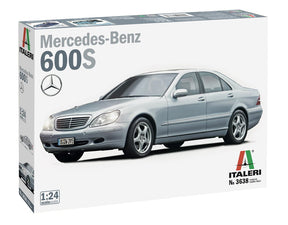 Italeri MODEL CARS Italeri 1/24 Mercedes Benz 600S Car Kit