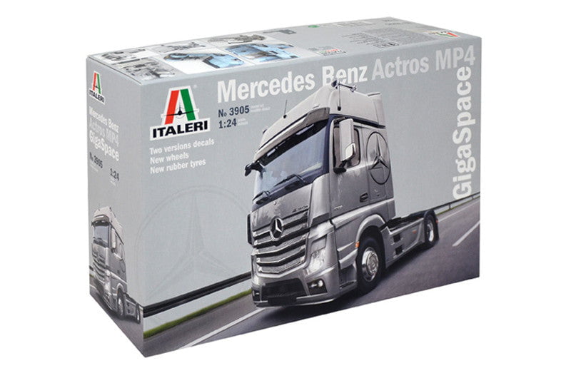 Italeri MODEL CARS Italeri 1/24 Mercedes Benz Actros MP4 GigaSpace Kit