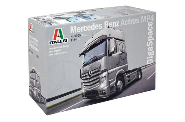 Italeri MODEL CARS Italeri 1/24 Mercedes Benz Actros MP4 GigaSpace Kit