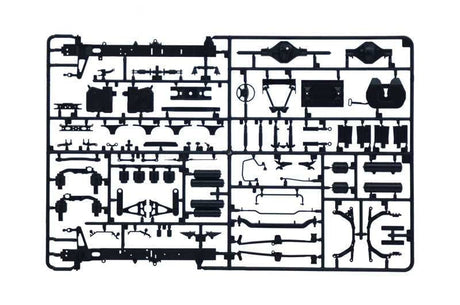 Italeri MODEL CARS Italeri 1/24 Mercedes-Benz MP4 Big Space Kit