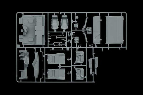 Italeri MODEL CARS Italeri 1/24 Mercedes-Benz MP4 Big Space Kit