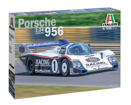 Italeri MODEL CARS Italeri 1/24 Porsche 956 #1 Race Car Kit