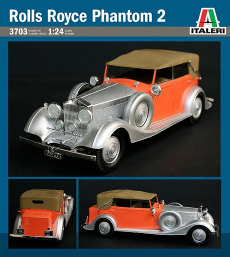 Italeri MODEL CARS Italeri 1/24 Rolls Royce Phantom II Car Kit