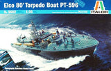 Italeri MODEL SHIPS Italeri 1/35 Elco 80' PT596 Torpedo Boat Kit