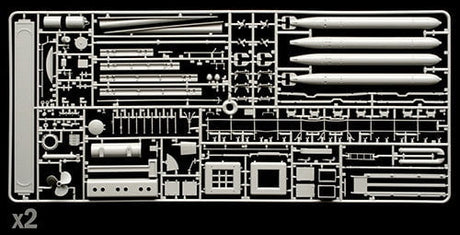 Italeri MODEL SHIPS Italeri 1/35 WWII Schnellboot Type S100 Military Boat Kit