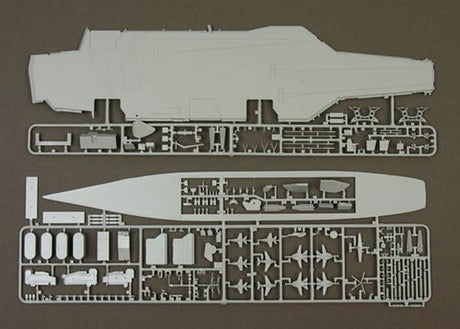 Italeri MODEL SHIPS Italeri 1/720 USS Ronald Reagan CVN76 Aircraft Carrier Kit