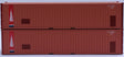 Jacksonville Terminal Company JTC MODEL TRAINS 405510 TRANSAMERICA 40' Standard Height 8'6 corrugated PANEL side steel containers N Scale