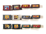 JL Innovative MODEL TRAINS JL Innovative Design HO Custom Crates Large Grey, Fruit/Food (4)