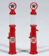 JL Innovative MODEL TRAINS JL Innovative Design HO Custom Gravity Feed Gas Pumps, Texaco (2)