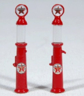 JL Innovative MODEL TRAINS JL Innovative Design HO Custom Gravity Feed Gas Pumps, Texaco (2)