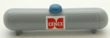 JL Innovative MODEL TRAINS JL Innovative Design HO Custom Large Tank Propane Skelgas Gray/Blue Top