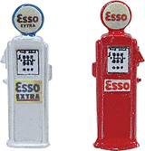 JL Innovative MODEL TRAINS JL Innovative Design HO Deluxe Custom Gas Pumps, Esso (2)