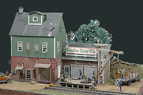 JL Innovative MODEL TRAINS JL Innovative Design HO Koglin Gear Company Laser-Cut Wood Kit