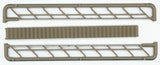 JL Innovative MODEL TRAINS JL Innovative Design HO Painted Solid Staircase w/6" Wood Railing