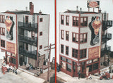 JL Innovative MODEL TRAINS JL Innovative Design HO Picorelli's Ice Cream Parlor Wooden Kit