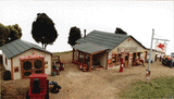 JL Innovative MODEL TRAINS JL Innovative Design HO Saw Pit Store Country Store Wooden Kit
