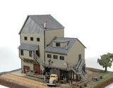 JL Innovative MODEL TRAINS JL Innovative Design HO Stepp Brothers Ladder Mfg. Building Wooden Kit