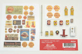 JL Innovative MODEL TRAINS JL Innovative Design HO Ultimate Shell Gas Station Detail Set