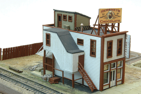 JL Innovative MODEL TRAINS JL Innovative Design N D.C. Cochran Confectionary Wooden Kit