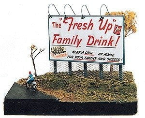 JL Innovative MODEL TRAINS JL Innovative Design N Telephone Pole Billboards Kit (2)