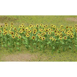 JTT Scenery Products Scenery JTT Scenery Products HO 95523 (BU-1023) Sunflowers 1" (16)