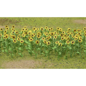 JTT Scenery Products Scenery JTT Scenery Products HO 95523 (BU-1023) Sunflowers 1" (16)
