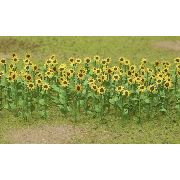 JTT Scenery Products Scenery JTT Scenery Products HO 95523 (BU-1023) Sunflowers 1" (16)