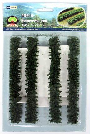 JTT Scenery Products Scenery JTT Scenery Products HO 95615 Hedgerows, 3/4" x 1" x 6" (4)