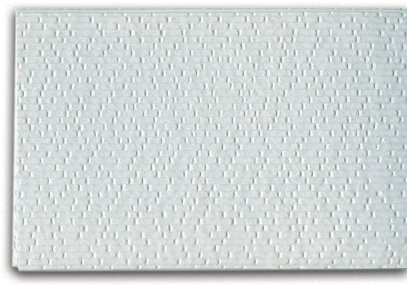 JTT Scenery Products Supplies JTT Scenery Products G 97429 Patterned Plastic Sheet 7-1/2 x 12", Dressed Stone (2-Pack)