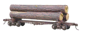 Kadee Details & Parts Kadee 102 SKELETON LOG CAR KIT, HO