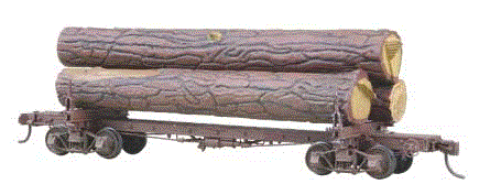 Kadee Details & Parts Kadee 102 SKELETON LOG CAR KIT, HO