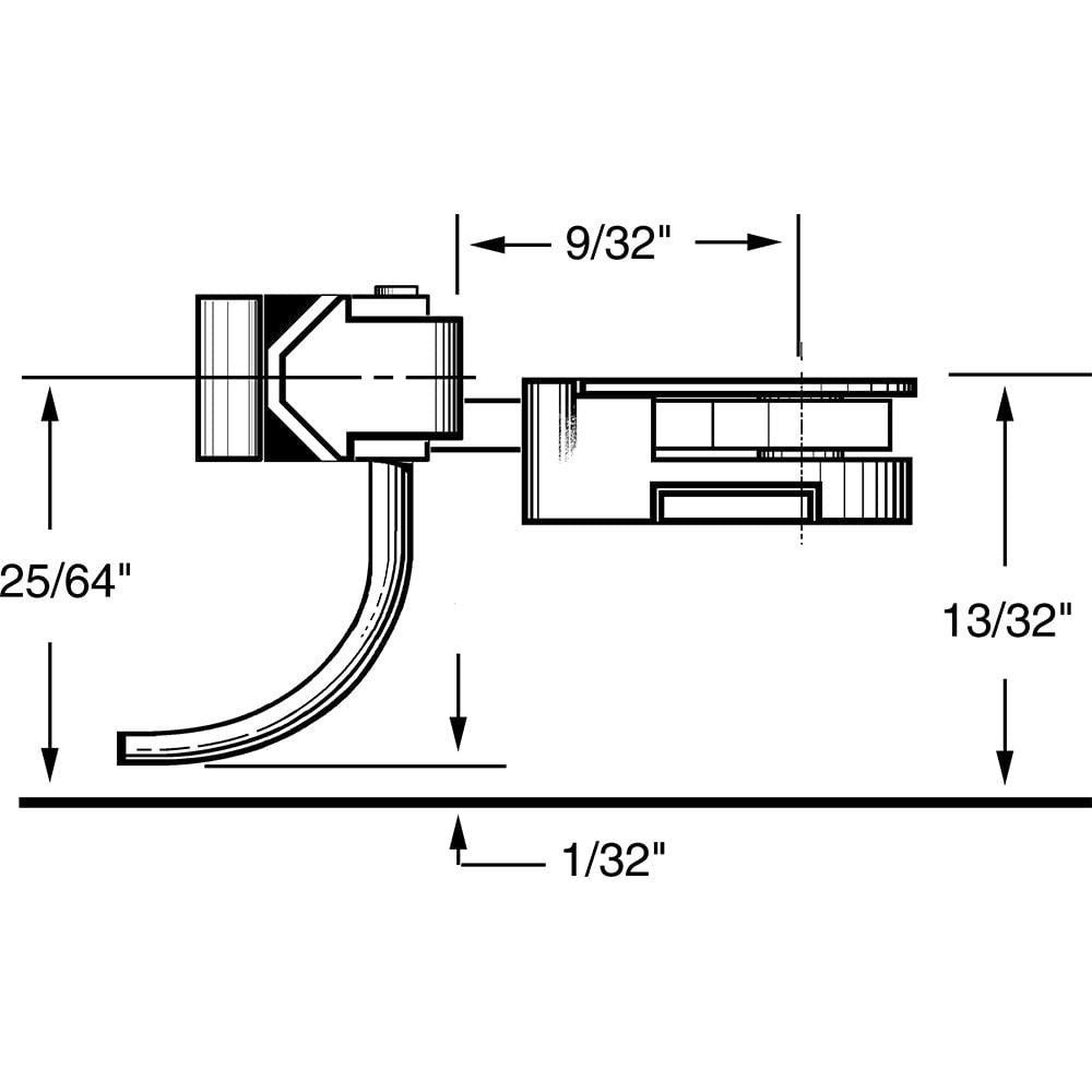 Kadee Details & Parts Kadee #37 HO Scale 30-Series Plastic Couplers with Gearboxes - Medium (9/32") Underset Shank