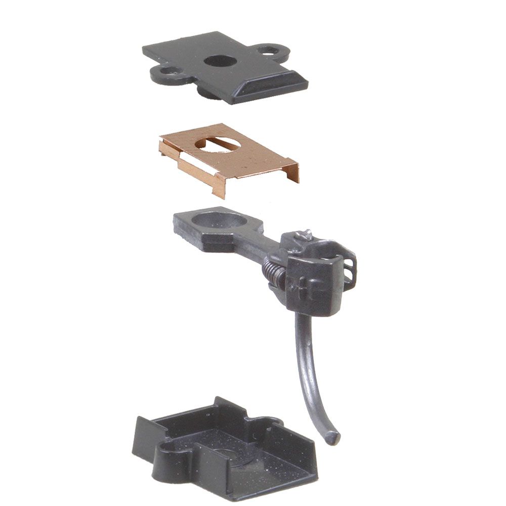 Kadee Details & Parts Kadee #37 HO Scale 30-Series Plastic Couplers with Gearboxes - Medium (9/32") Underset Shank